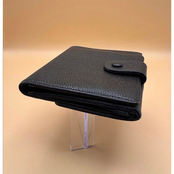 Authentic Chanel Caviar Compact Wallet – Navy Blue – Comes with COA - Picture 3 of 7